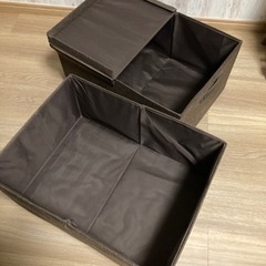 布製収納ボックスの画像