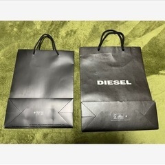 2枚セットY-3 DIESELショップ袋　ショッパーの画像