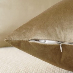 【新品未使用】高級ベルベット素材クッションカバーの画像
