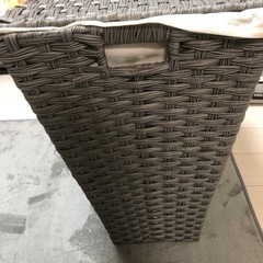 オシャレ　収納　ランドリーバケット　美品の画像