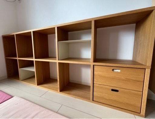 ［無印良品］スタッキングシェルフ5段×2列