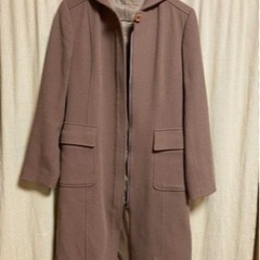 INED  ロングコート　　サイズ2  ウール75％