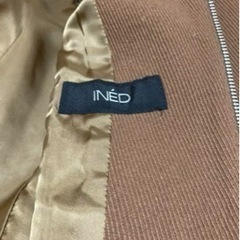INED  ロングコート　　サイズ2  ウール75％の画像