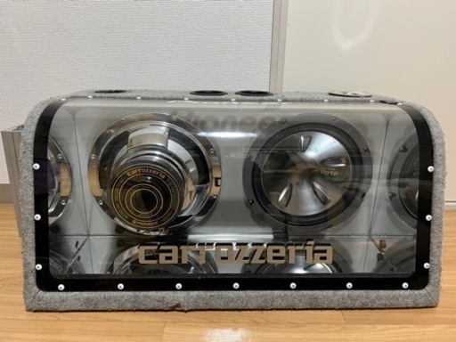 PIONEER carrozzeria ハイパーメタル サブウーファー TS-W1200C スピーカー
