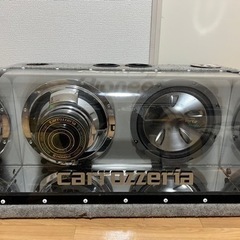 PIONEER carrozzeria ハイパーメタル サブウーファー TS-W1200C スピーカー