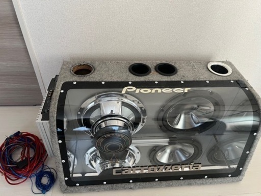 PIONEER carrozzeria ハイパーメタル サブウーファー TS-W1200C スピーカー 
