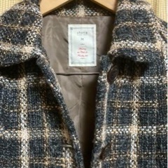shuca  コート　ウール混　Mサイズの画像