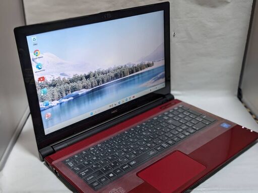 ?NEC?Lavie?NS150G?赤美品?SSD256GB?WIN11?Office2021