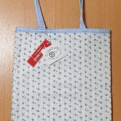 EARTH MADE アースメイド 小花柄トート／サックス系 綿...