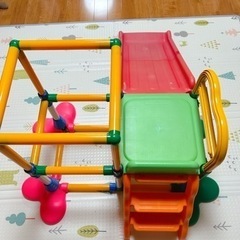 滑り台 ジャングルジム 室内 子供用品 キッズ用品 の画像