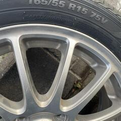 15インチホイールタイヤ4本セットの画像