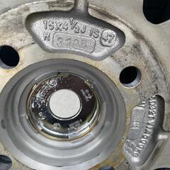 15インチホイールタイヤ4本セットの画像