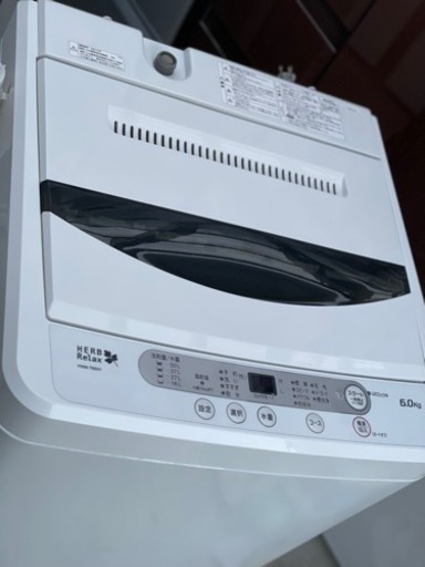 送料・設置込み可　洗濯機　6kg ヤマダ　2017年