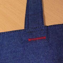 ORANGE PAGE オレンジページ シンプルトート／薄手デニム生地✨未使用品の画像