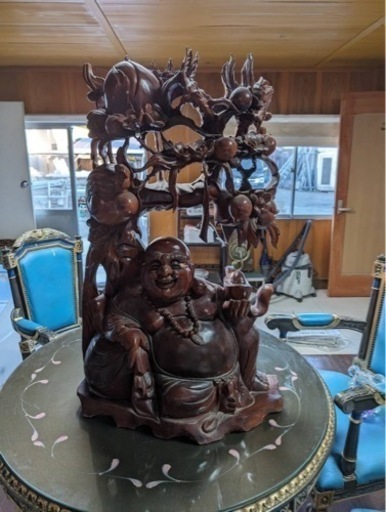 木彫り　　置き物