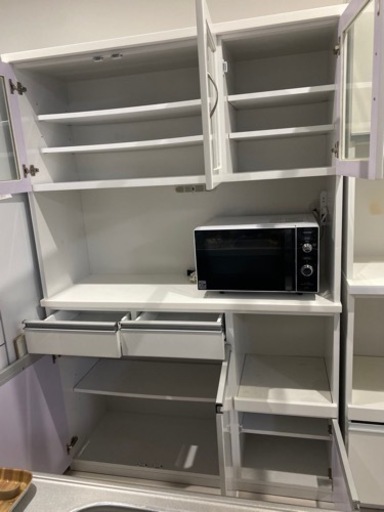 【値下げ】食器棚、カップボード　キッチン収納