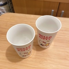 【無料】①ハローキティ 湯呑み カップ ※3/24AMまでの画像