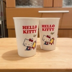 【無料】①ハローキティ 湯呑み カップ ※3/24AMまでの画像