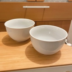 【無料】②どんぶり ホワイト 2個セット ※3/24AMまで