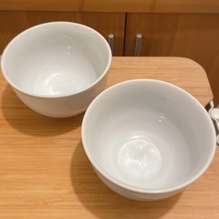 【無料】②どんぶり ホワイト 2個セット ※3/24AMまでの画像