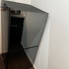【使用期間3ヶ月ミラーガラス冷蔵庫】