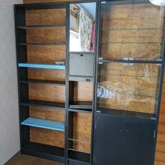 【無料】取りに来て下さる方に差し上げます　本棚セット