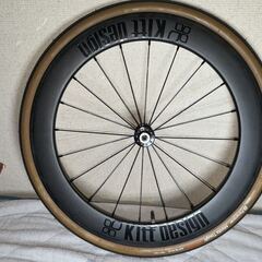 【ミニベロ】TERN SURGE 20" Kitt design Carbon Wheel(カーボンホイール) ブラック 前後セット 451サイズの画像