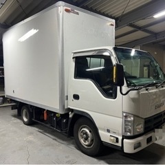 交渉可！NHR85 エルフ標準キャブ　箱車　パネルバン車検付　ア...