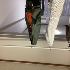強い　カーテン掛けバー