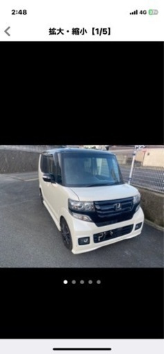 H29年　NBOXカスタム特別仕様車SSパッケージ　8.3万キロ