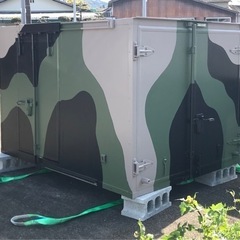 コンテナ倉庫　農業用倉庫　ペットの部屋　サバゲーの画像