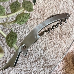 マルチツール　ナイフ・栓抜き・コルク抜き  携帯折り畳み式　3とおり　ステンレス製の画像