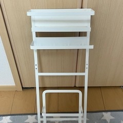 決まりました) 洗濯機ラック　物干し　調味ラック3点セットの画像