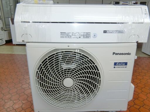 ID 403031　エアコン2.2K　パナソニック　２１０２２年　６～８畳用　冷暖　CS-222DJR