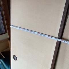 押入れ扉　襖　建具　細め　白　ホワイト　引戸　家具 の画像