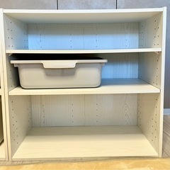 ［即日お渡しお値引きあり]カラーボックス　2個セットの画像