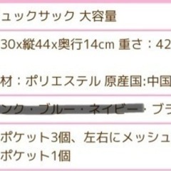 キッズ　リュック大容量の画像