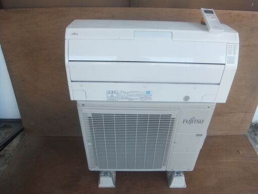 富士通エアコン　１０～12畳用　２０１６年製　１００V　取り付け工事込み