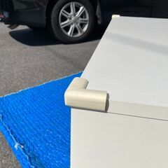 横長テレビボード ホワイトカラーです　A-573の画像