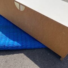 横長テレビボード ホワイトカラーです　A-573の画像