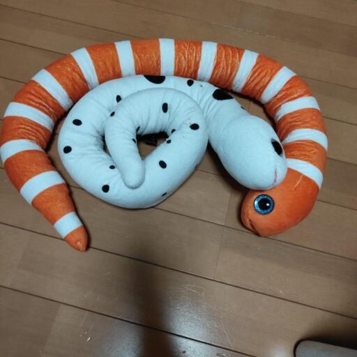 ニシキアナゴとチンアナゴのぬいぐるみ