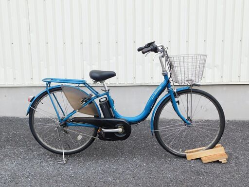 新生活応援 2013年モデル 子供乗せ対応 ブリヂストン アシスタSP A6DS83 E.Xティールブルー 8.7Ah バッテリーは2017年購入 車体＆バッテリー極めて良好 自617