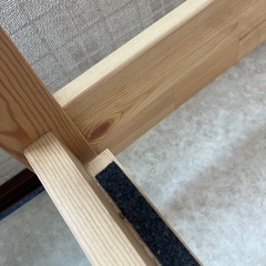 無印良品　シングルベッド　枠のみの画像