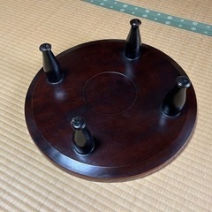 漆塗り　ちゃぶ台　生活雑貨 食器 和皿の画像