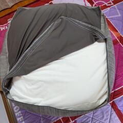無印商品 体にフィッとするソファの画像