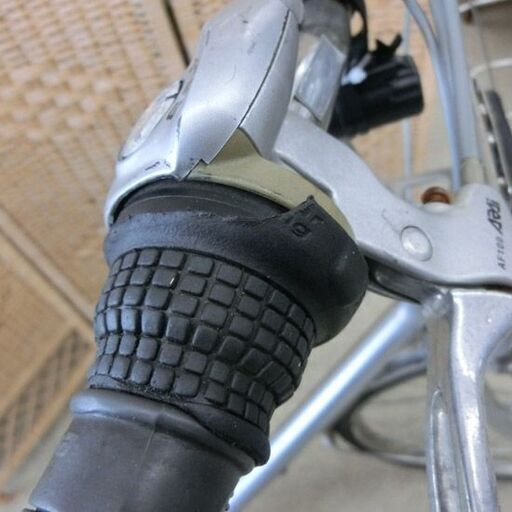 自転車 26インチ シルバー 3段変速 MIYATA II37586 シティサイクル ママチャリ 3段切替 カゴ付き 札幌 西野店
