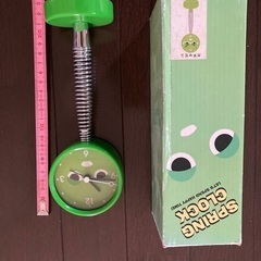 ガチャピン　スプリングクロック