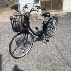 パナソニック電動自転車乗りやすい24インチほぼ新車の画像