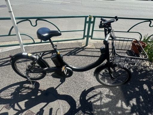 【引き取り限定】電動アシスト自転車 BE-ELSW01 パナソニック SW BE-ELSW01-B [マットジェットブラック] + 専用充電器