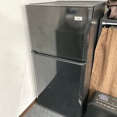 2ドア冷蔵庫　138L　Haier　ハイアール　ブラック　ひとり...